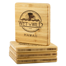 Load image into Gallery viewer, Hawaii Bamboo Coasters