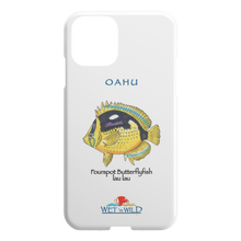 Load image into Gallery viewer, Oahu iPhone Case - Fourspot Butterflyfish