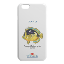 Load image into Gallery viewer, Oahu iPhone Case - Fourspot Butterflyfish