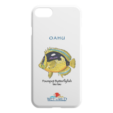 Load image into Gallery viewer, Oahu iPhone Case - Fourspot Butterflyfish