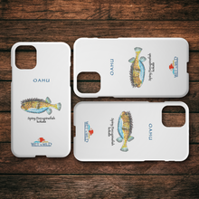 Load image into Gallery viewer, Oahu iPhone Case - Spiny Porcupinefish