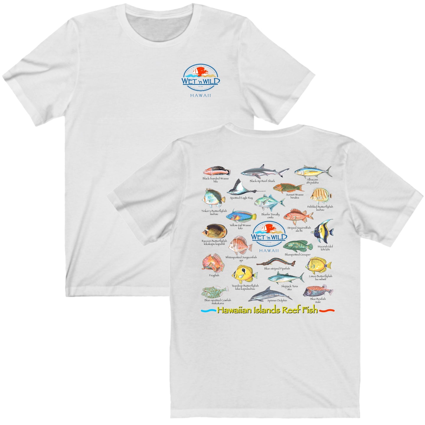 Original Wet 'n Wild Hawaii Fish T-Shirt