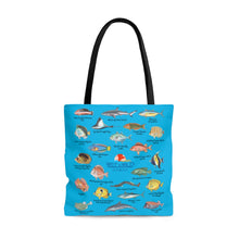 Load image into Gallery viewer, Hawaii Fish Beach Bag - Pacific Blue

