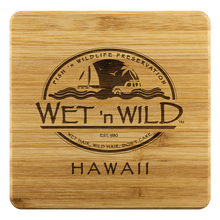 Load image into Gallery viewer, Hawaii Bamboo Coasters
