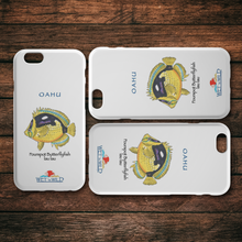 Load image into Gallery viewer, Oahu iPhone Case - Fourspot Butterflyfish
