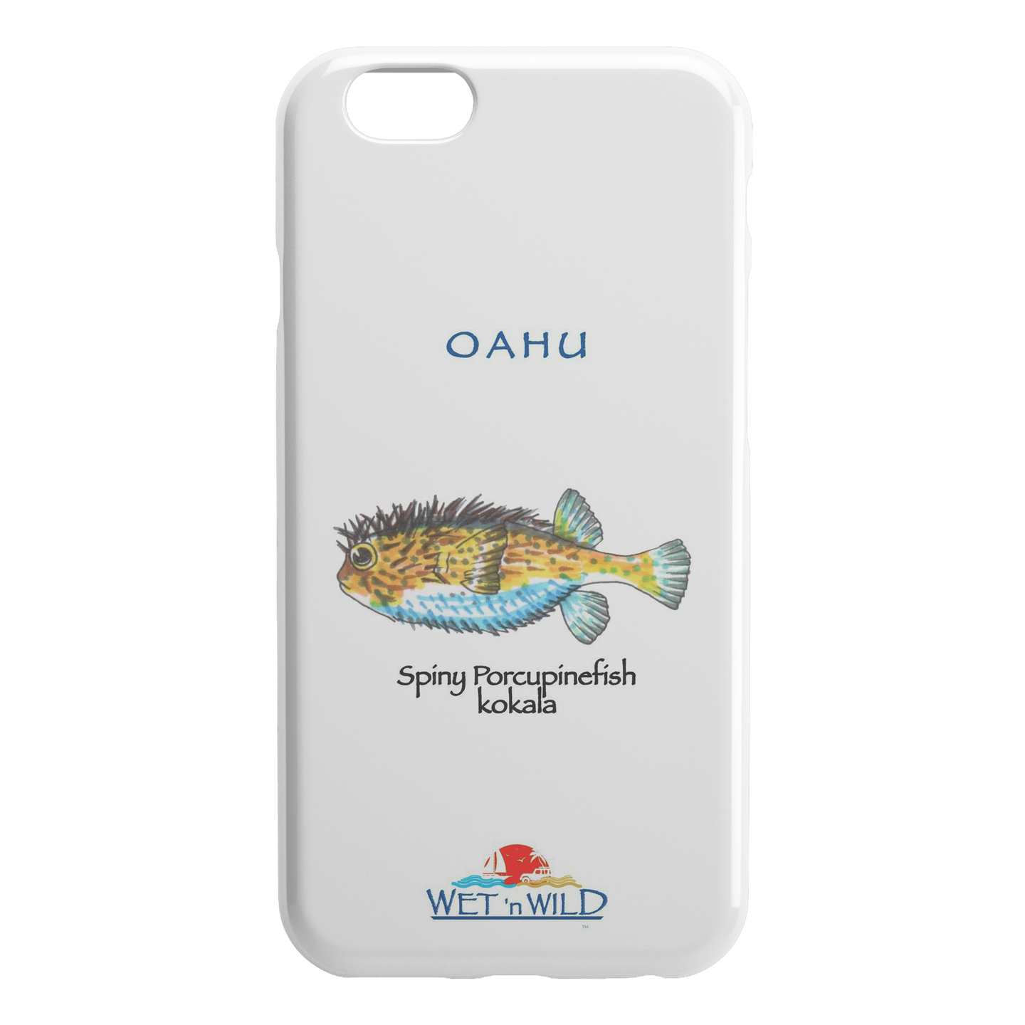 Oahu iPhone Case - Spiny Porcupinefish
